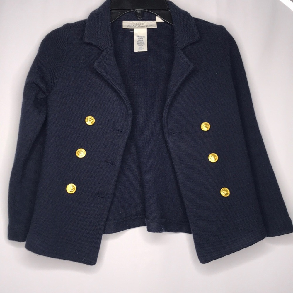 Girl H&M L.O.G.G Collection Navy Blue Jacket S.4-6